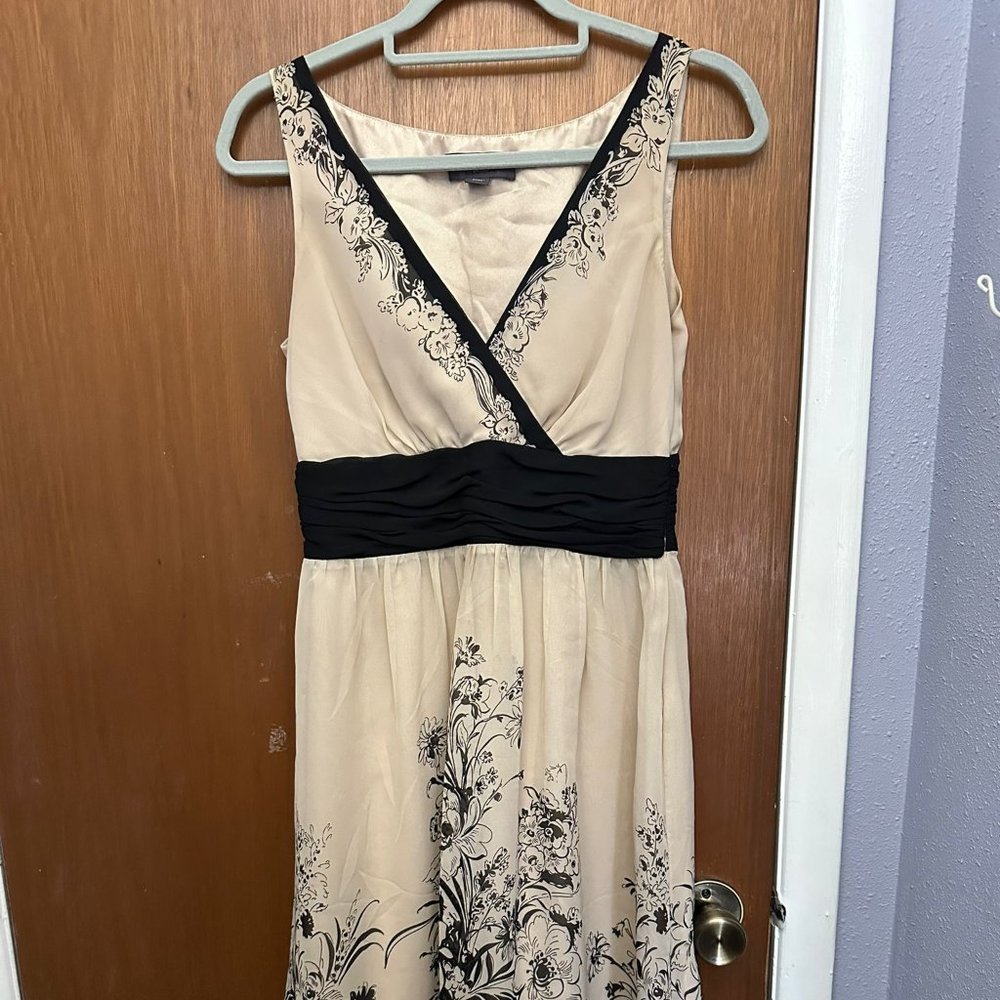 cream fit and flair
